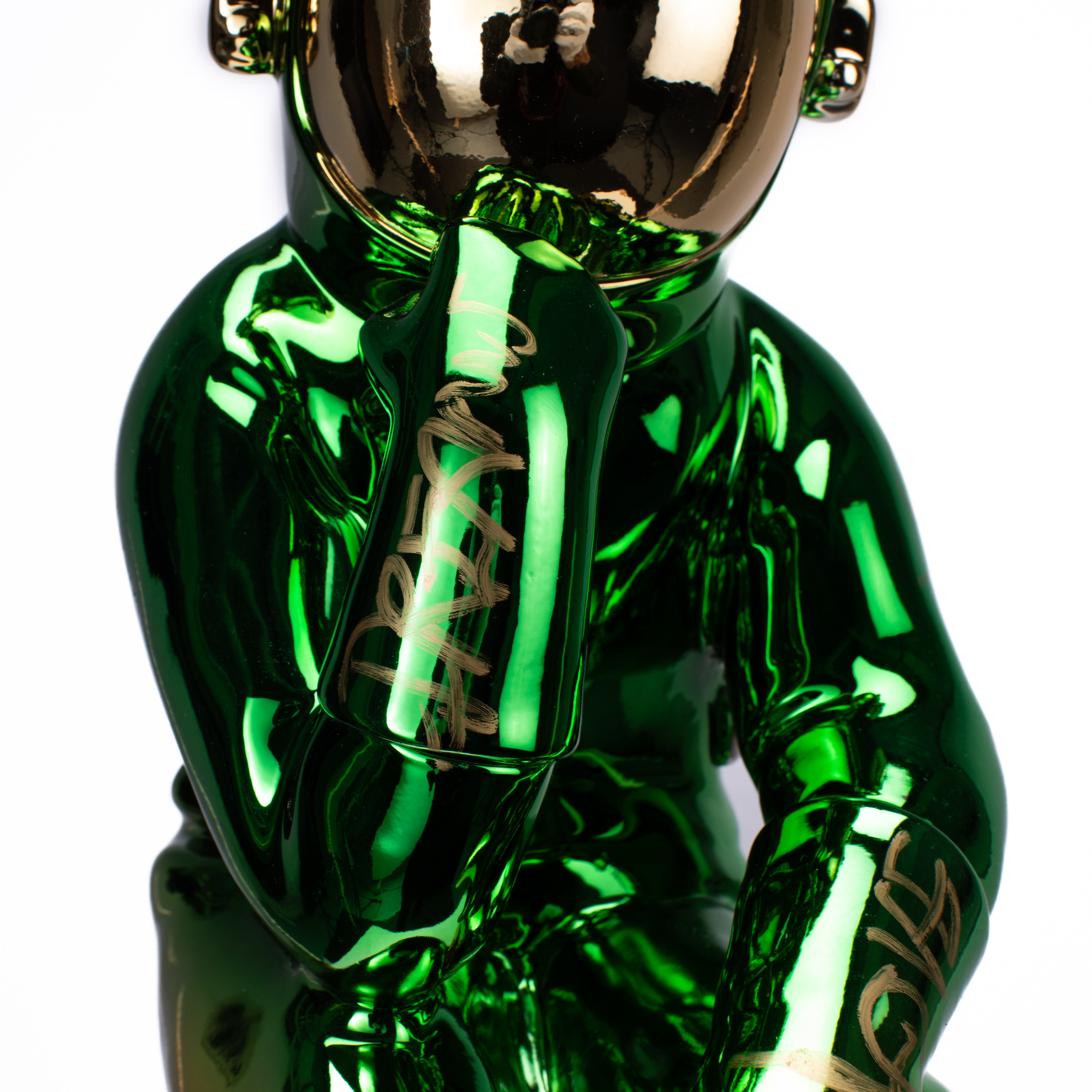 THE THINKING SPACEMAN (GREEN/GOLD)