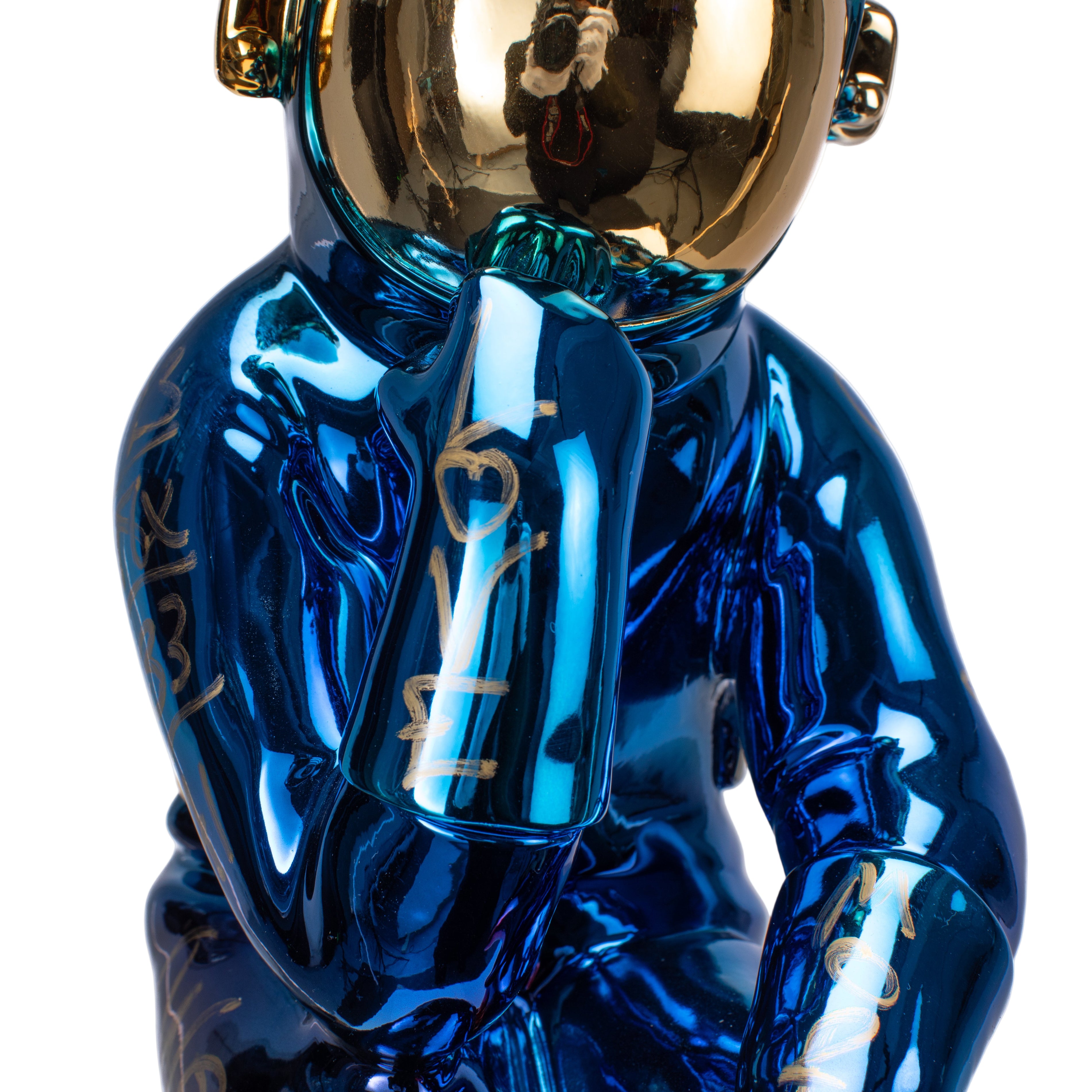 THE THINKING SPACEMAN (BLUE/RED/GOLD)