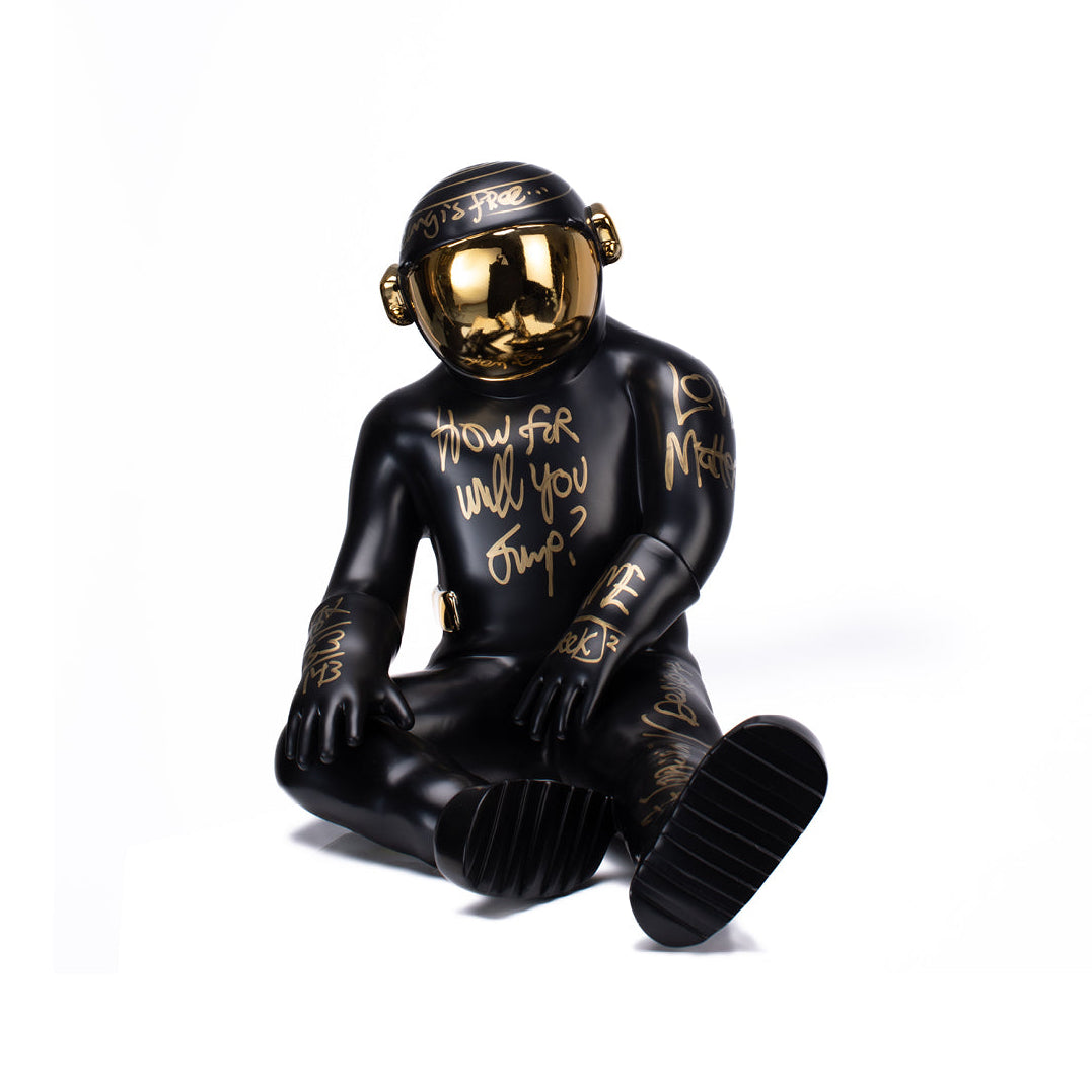 THE SITTING SPACEMAN