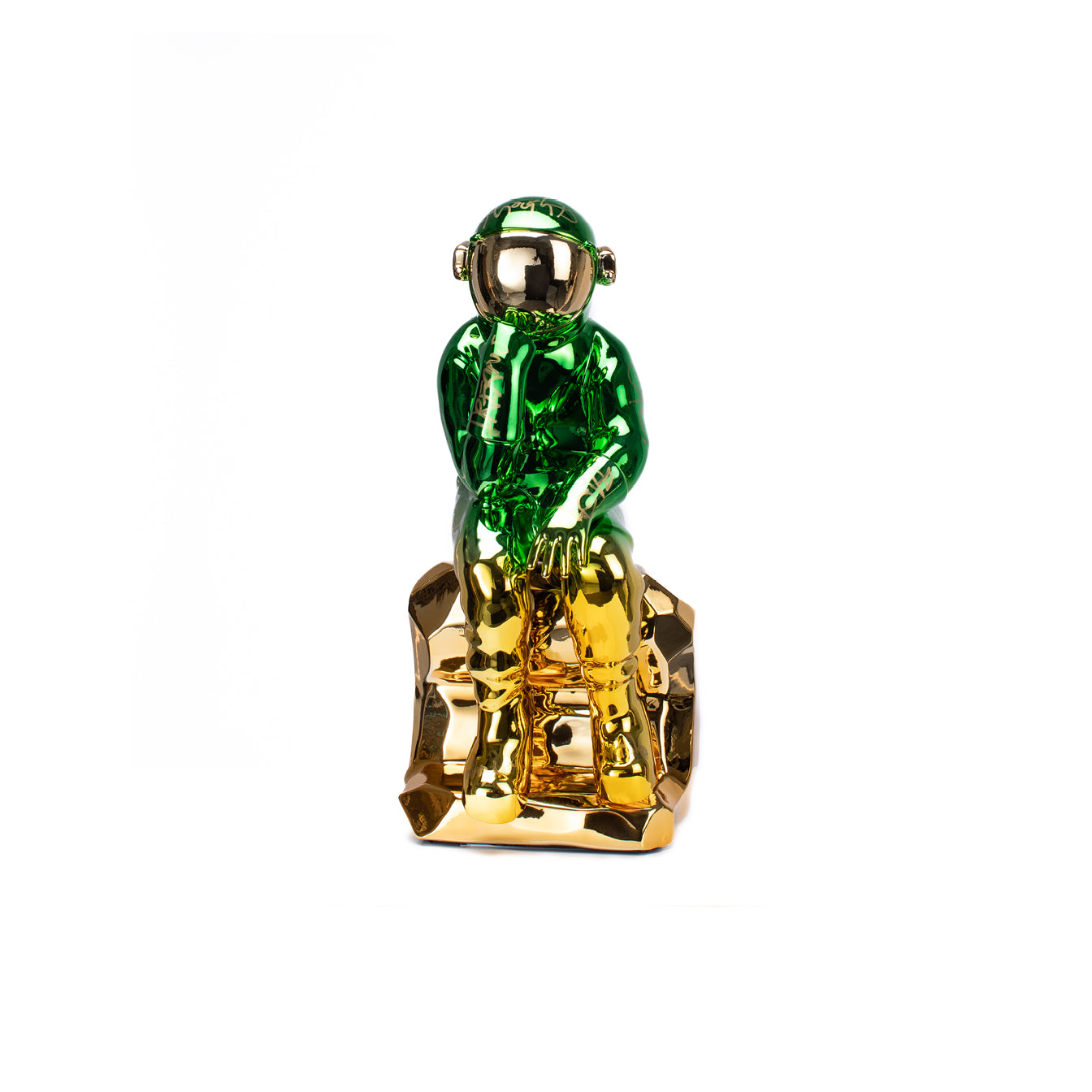 THE THINKING SPACEMAN (GREEN/GOLD)