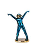 THE DANCING SPACEMAN (BLUE/GOLD)