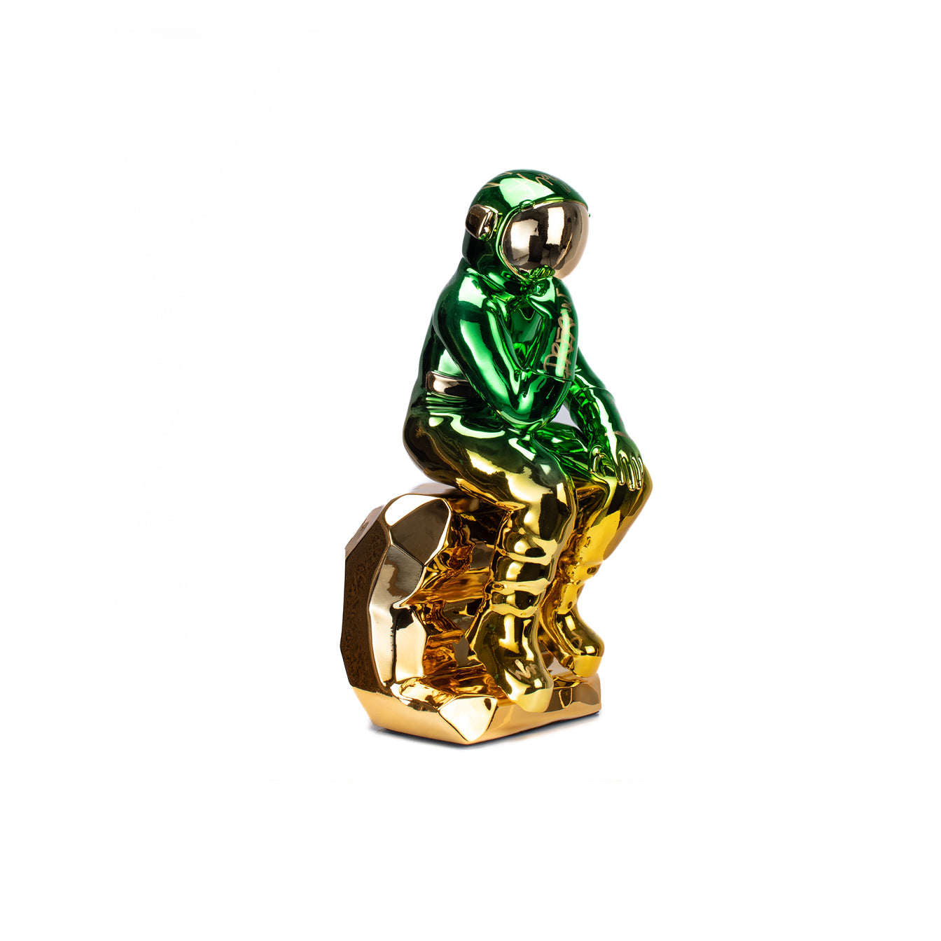 THE THINKING SPACEMAN (GREEN/GOLD)