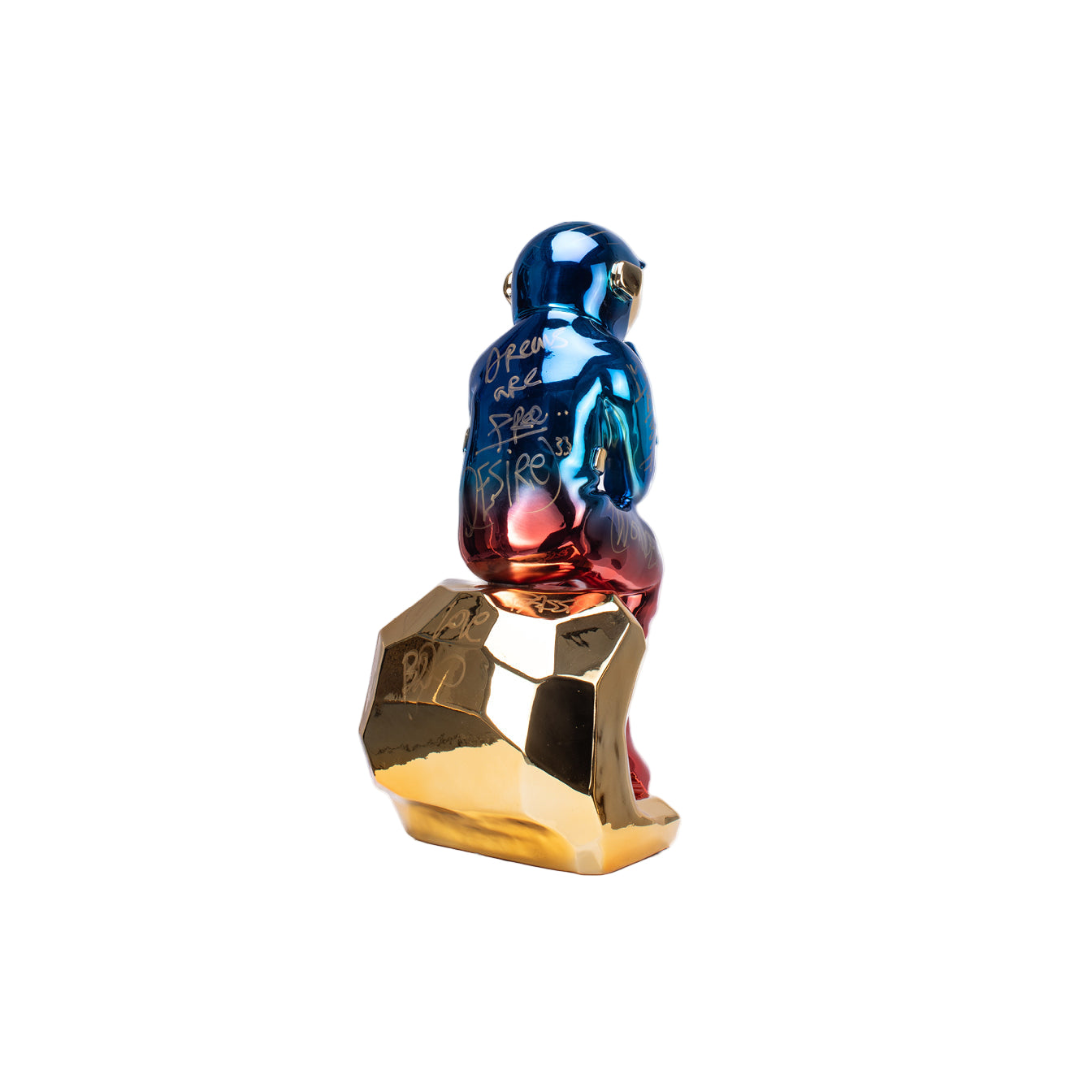 THE THINKING SPACEMAN (BLUE/RED/GOLD)
