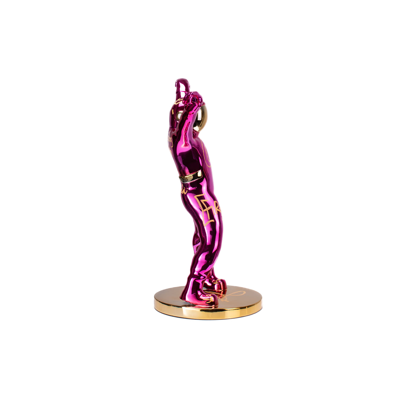THE DANCING SPACEMAN (PINK/GOLD)
