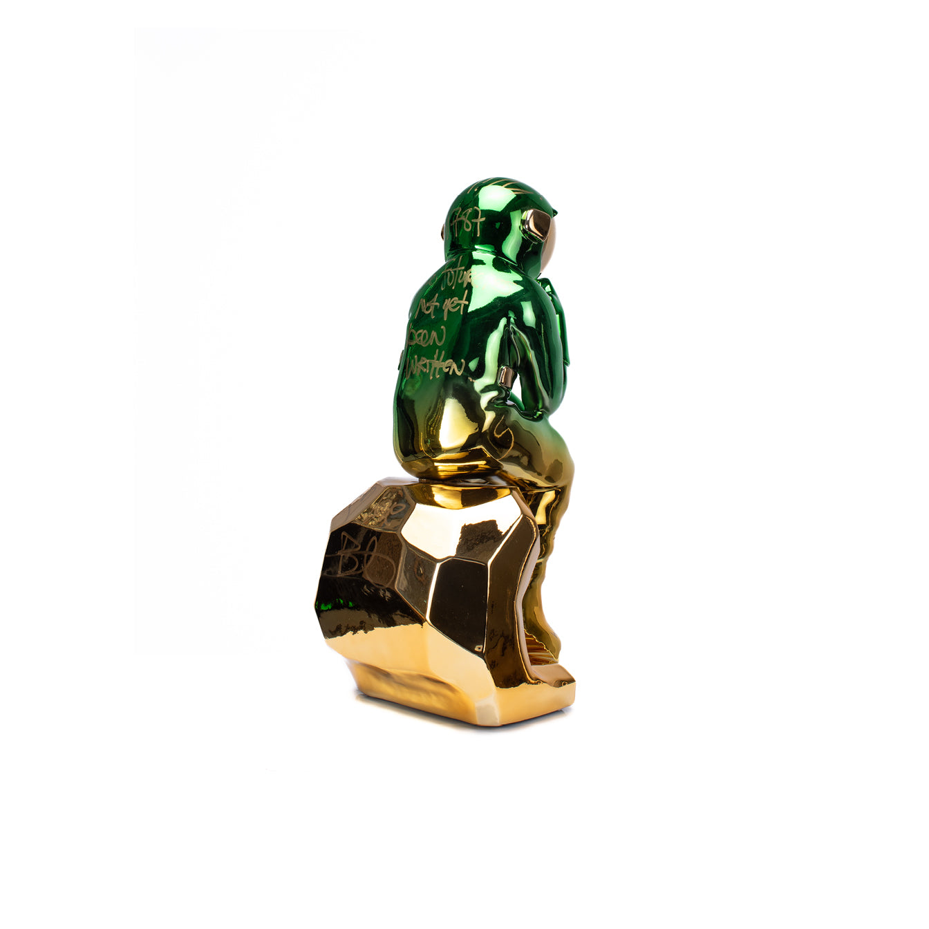 THE THINKING SPACEMAN (GREEN/GOLD)