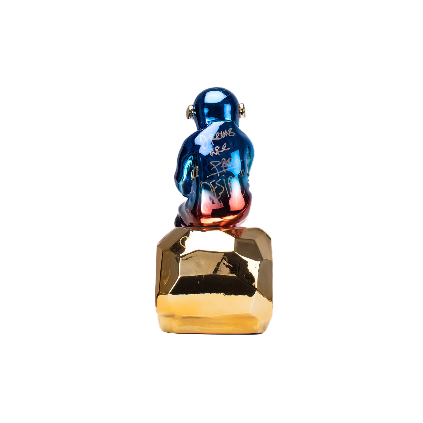 THE THINKING SPACEMAN (BLUE/RED/GOLD)