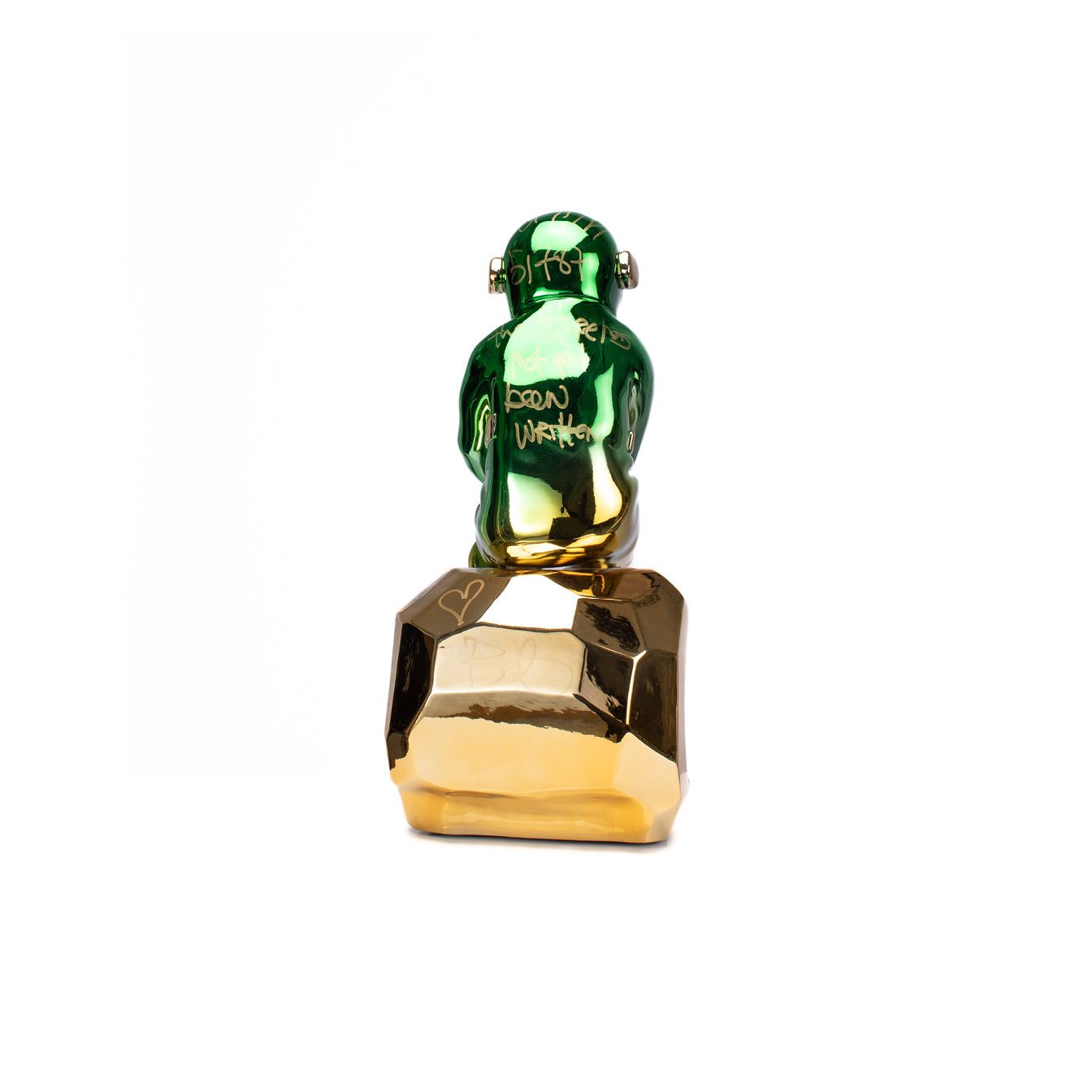 THE THINKING SPACEMAN (GREEN/GOLD)