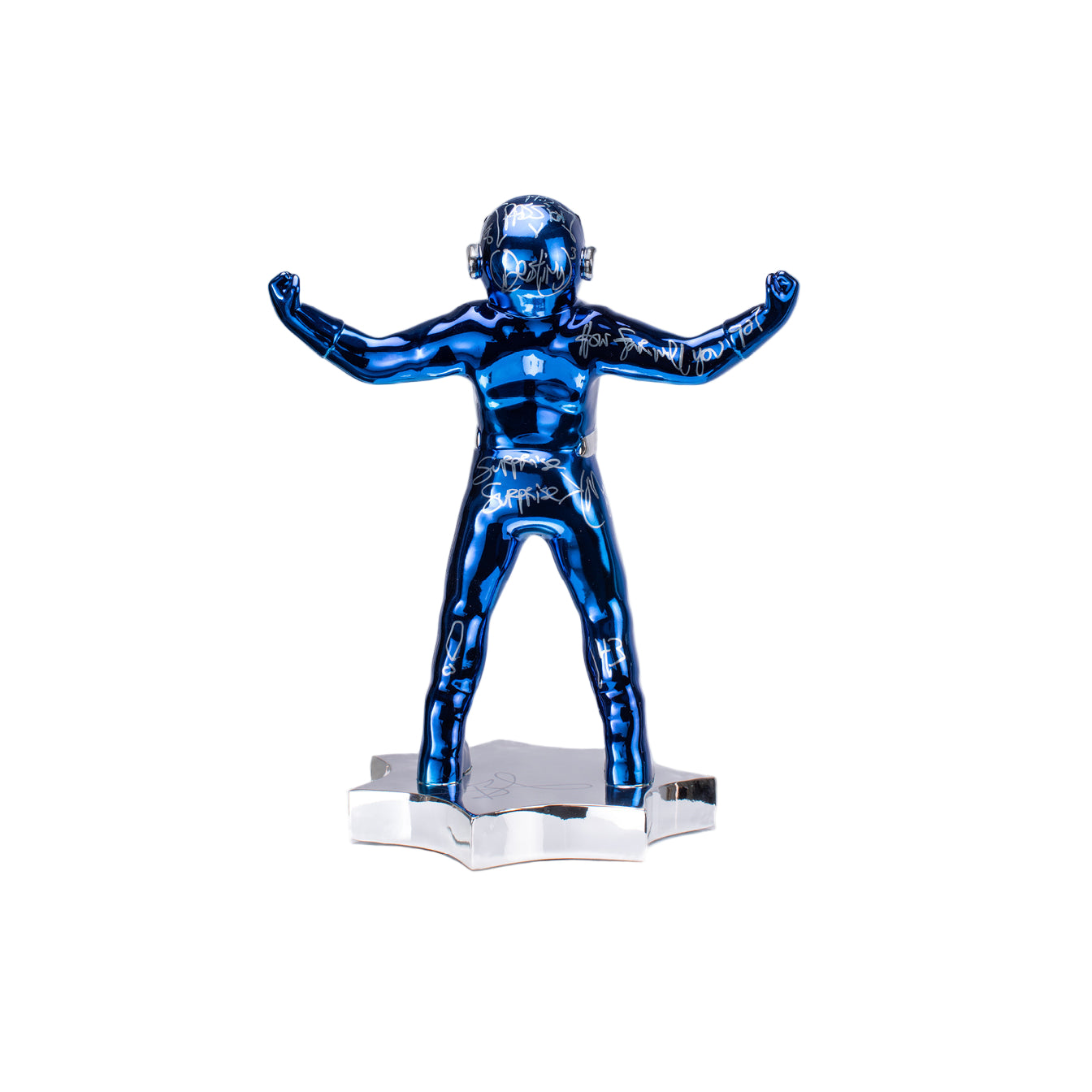 WIDE OPEN (BLUE/SILVER)