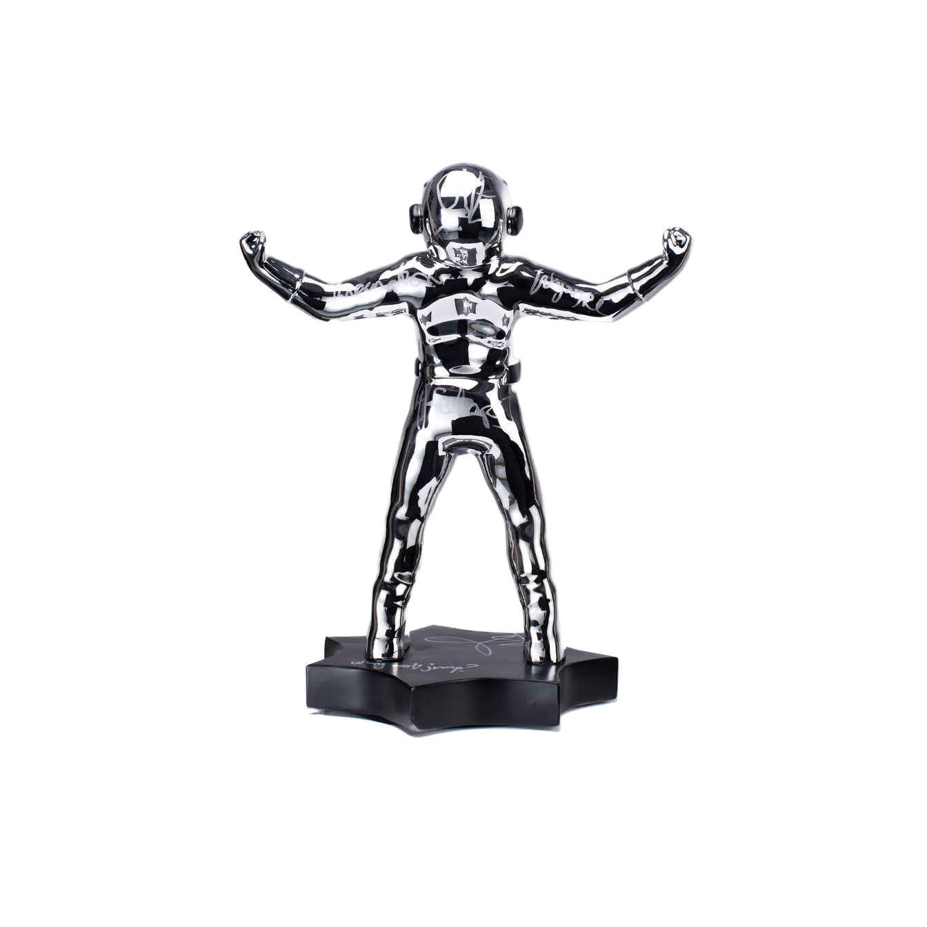 WIDE OPEN (SILVER/MATTE BLACK)