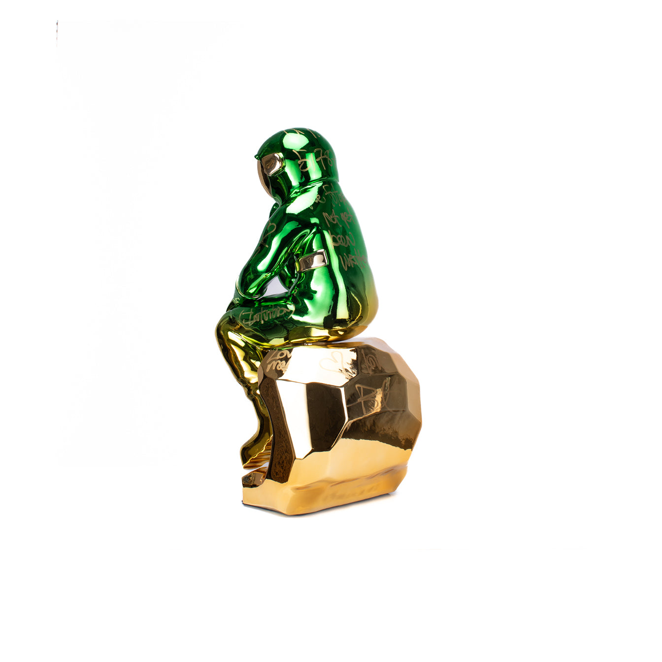 THE THINKING SPACEMAN (GREEN/GOLD)