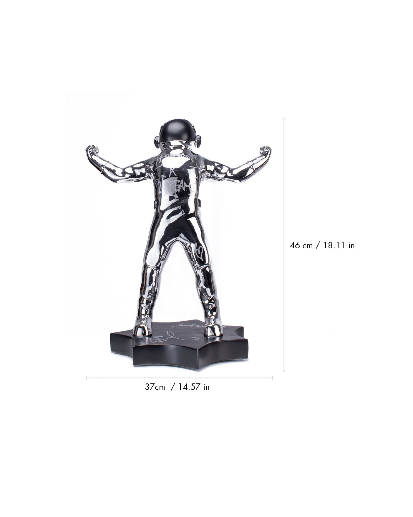 WIDE OPEN (SILVER/MATTE BLACK)