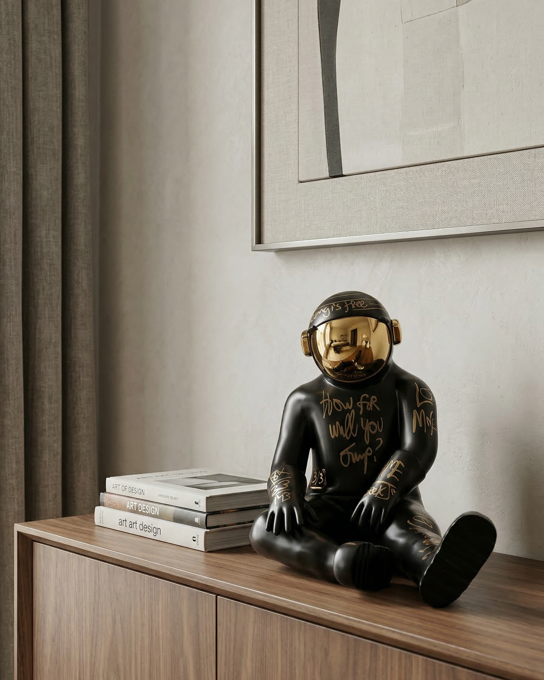 THE SITTING SPACEMAN