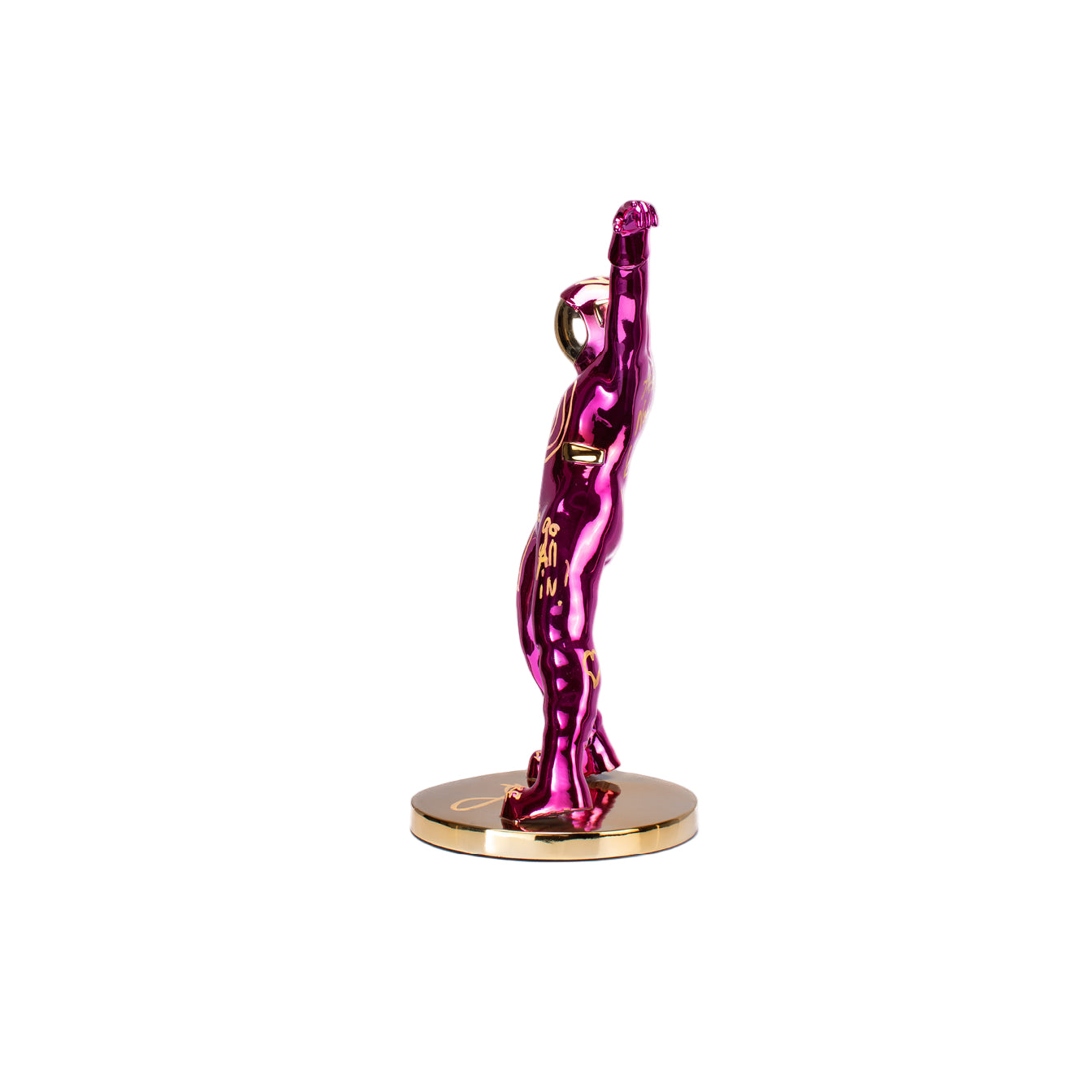 THE DANCING SPACEMAN (PINK/GOLD)