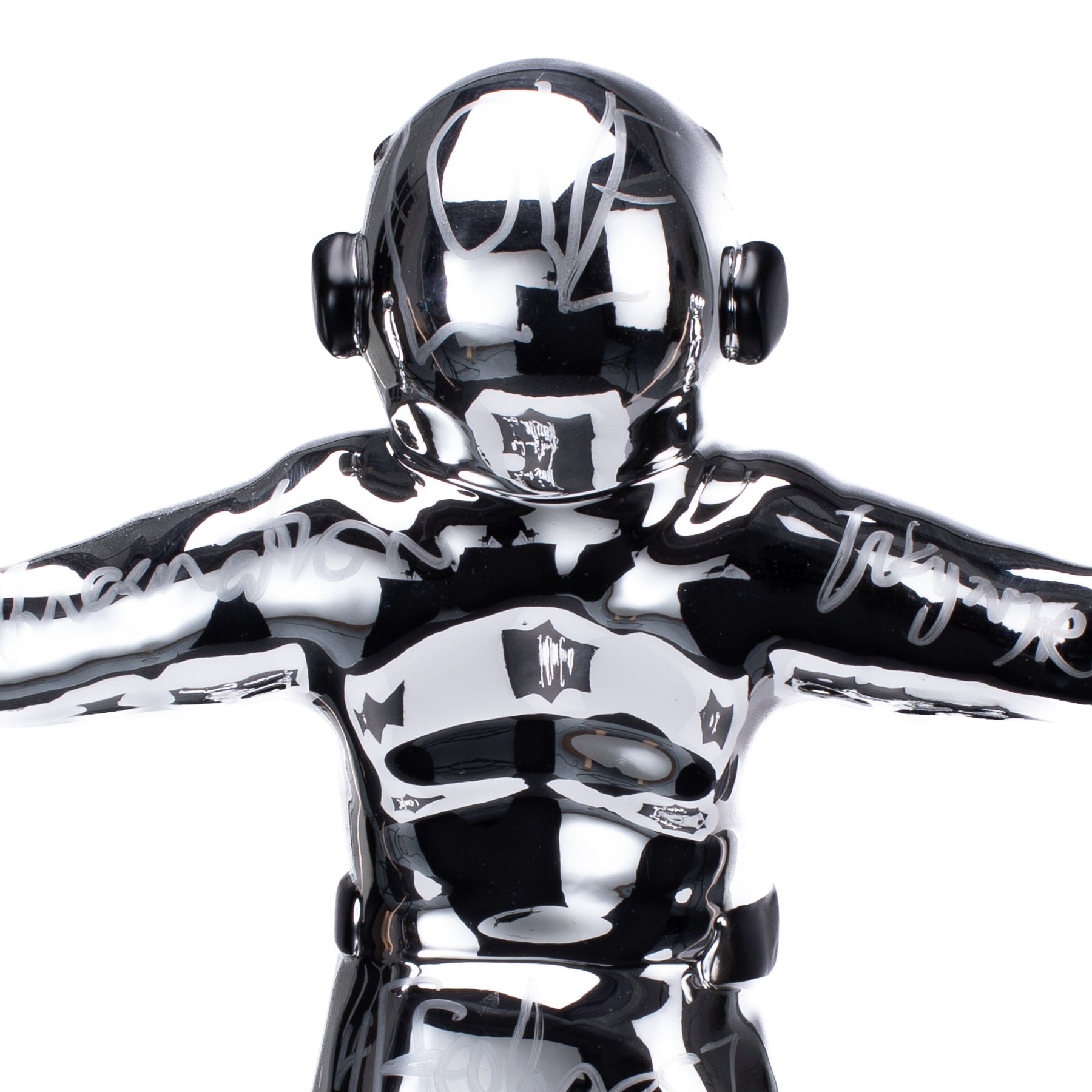 WIDE OPEN (SILVER/MATTE BLACK)